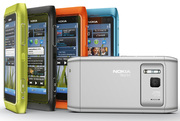 Nokia N8 - 2 сим,  сенсор,  TV,  FM,  Mp3,  Mpeg4,  2,  0 Mpx,  русифицирован.