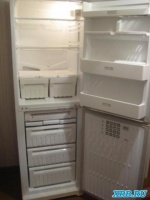 Двухкамерный,  2-компрессорный холодильник бу Stinol 102 er морозилка N
