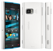  X6 Nokia duos на 2сим 2sim java белый white