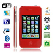 90$...Iphone 5G ( 2 Sim,  Java) черн бел красн ТВ,  Wifi JAVA .New 2011