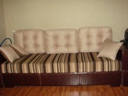 Набор мягкой мебели для гостиной (диван и кресло)
