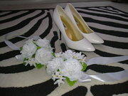 красивые свадебные туфли р-р 34