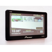 Навигатор Pioneer 781 экран 7дюймов, блютуз,  ФМ-модулятор , ав-вход,  HD 