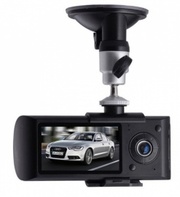 Автомобильный видеорегистратор Car DVR R300 GPS 2 камеры    