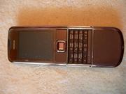 Nokia 8800 slider saphire brawn  arte имиджевый телефон vip класса 