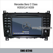 Benz C-Class W203/CLK W209 stereo radio car DVD GPS Navigation TV SWE-