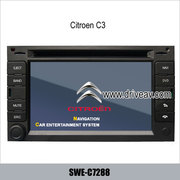 Citroen C3 завода стерео радио автомобильный DVD-плееру цифрове ТВ GPS