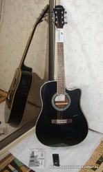 Продам электроакустическую гитару Aria Awn-15 CE, новая
