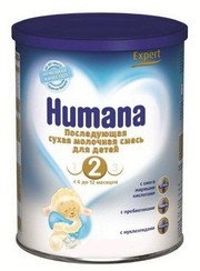 Молочная смесь Humana 2 Expert,  350 г.
