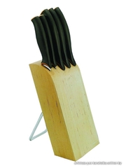 Ножи FISKARS Functional Form в деревянном блоке 5 штук