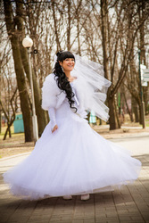 Замечательное свадебное платье!