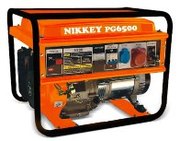 Бензогенератор / мини электростанция NIKKEY PG5500 (12V-220V-380V Элек