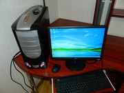Компьютер с ЖК монитором 19,  принтер и сканер. 