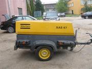 Продажа передвижного дизельного компрессора Atlas Copco XAS67 