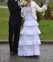 Продается Свадебное платье для миниатюрной невесты,  размер 40-44,  