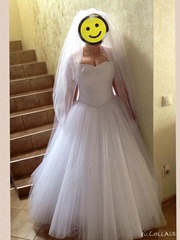 свадебное платье б/у (юнона) минск