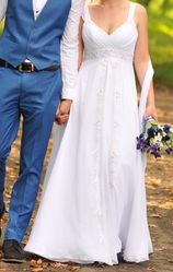                                                    Свадебное платье бу