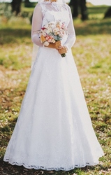 Свадебное платье модели 2015 г
