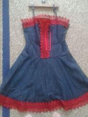 Джинсовое платье,  размер 46-48