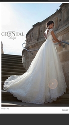 Продам красивое нежное свадебное платье crystal