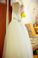 Красивое свадебное платье 1 раз бу
