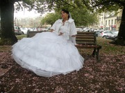 Чудесное свадебное платье