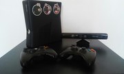 Продам Xbox 360 Slim 250 Gb +3.0 Lt. Kinect. Диски. 2-а джойстика