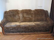 Продам мягкую мебель (диван-кровать и два кресла) б/у 